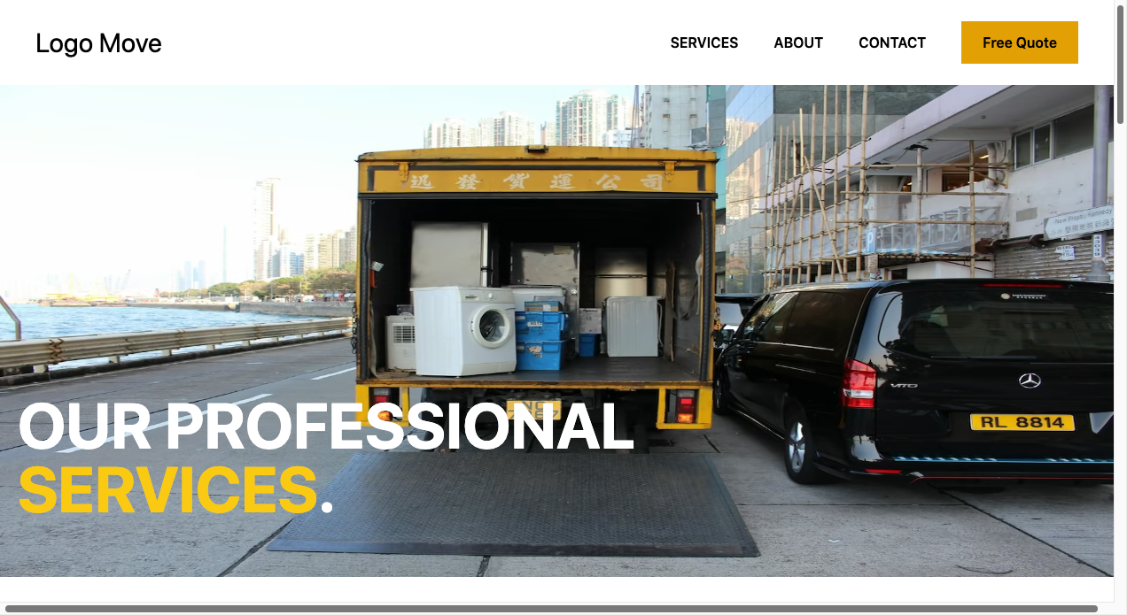 Easy Move Website - Astro Company Website